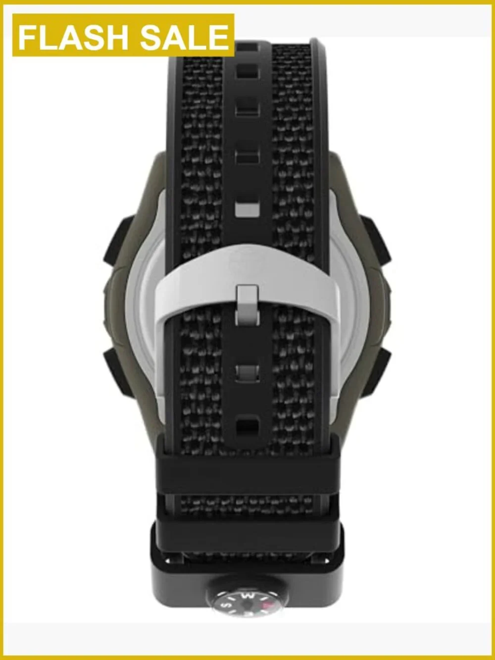Men's Digital Sport Watch 100-Hour Chronograph Water Resistant 41mm